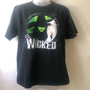 Wicked The Musical Tee Size Medium